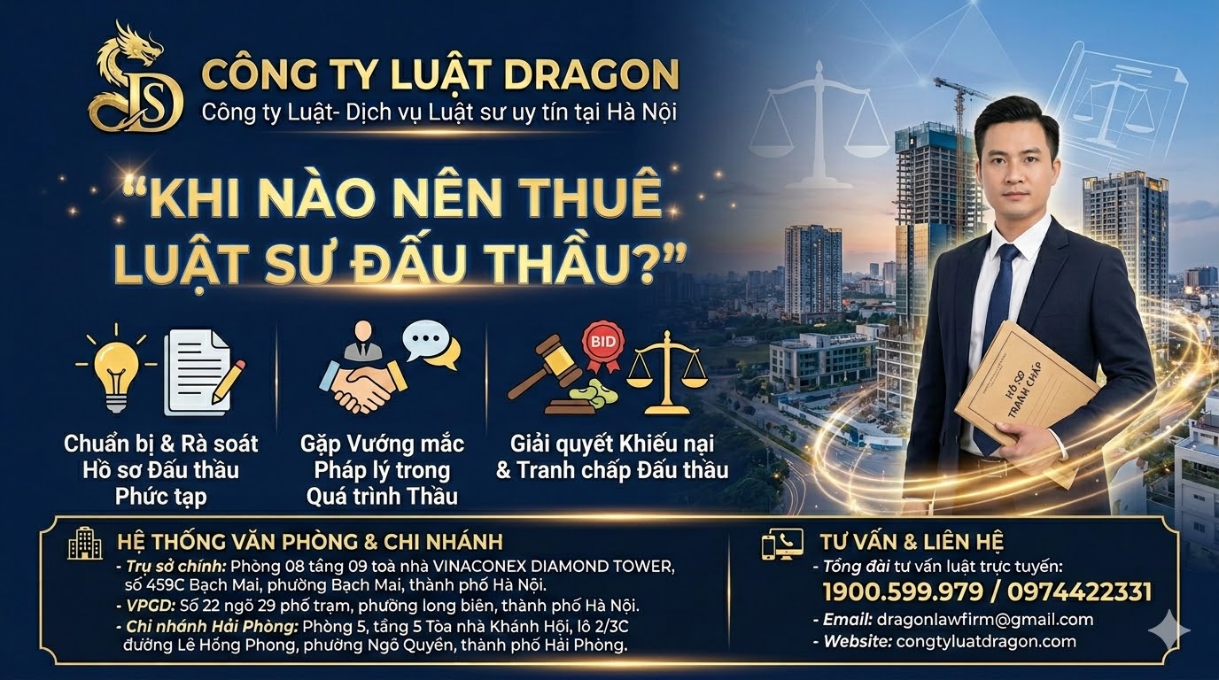 Khi nào nên thuê luật sư đấu thầu?